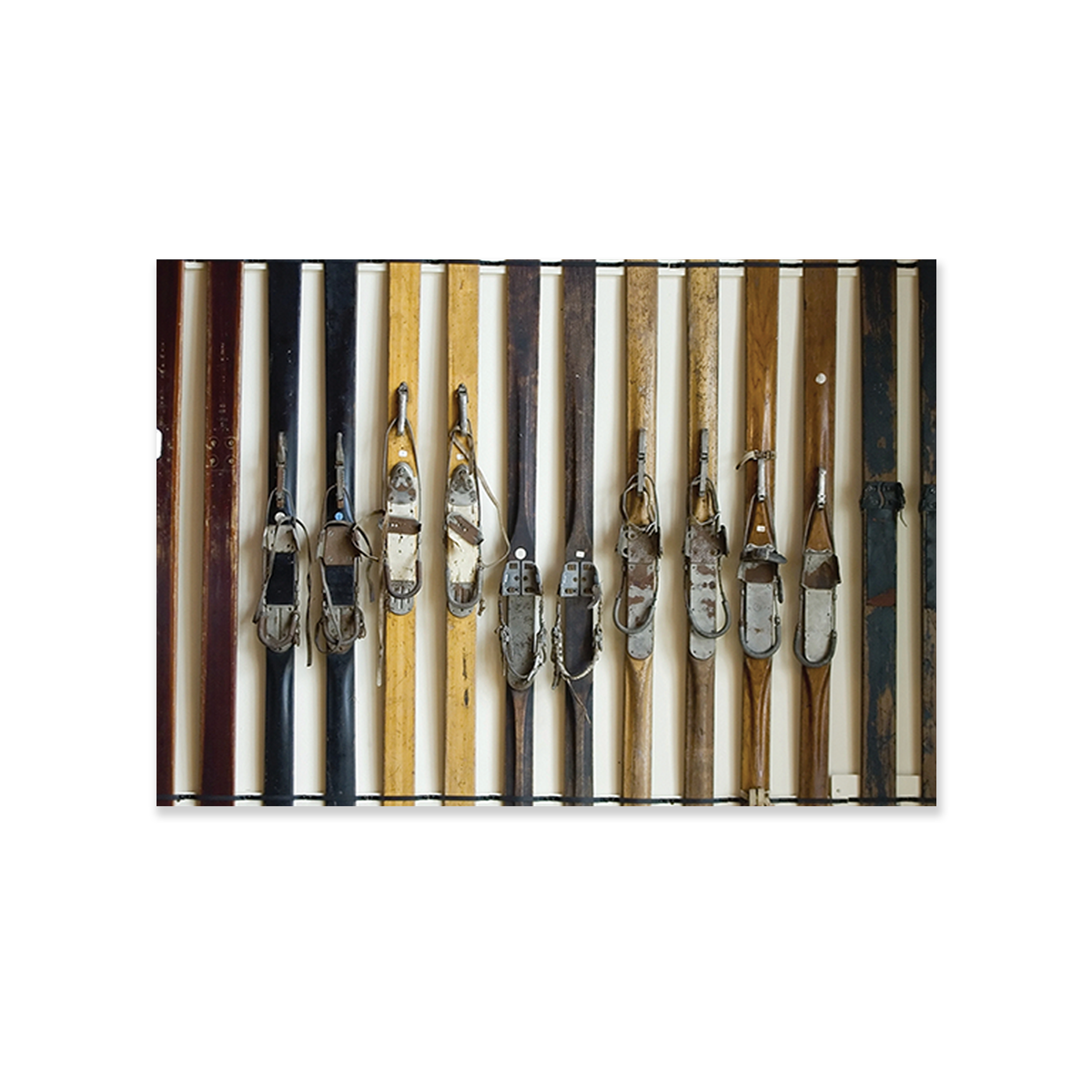Tableau ski vintage