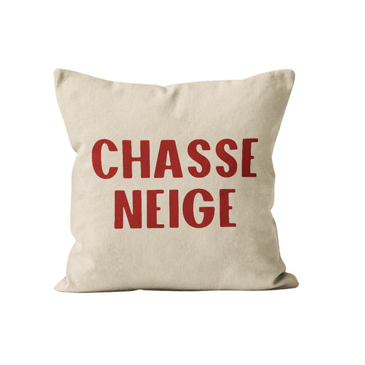 Coussin montagne carré en velours