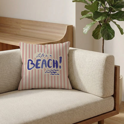 Coussin Life's a Beach