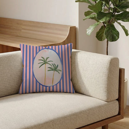 Coussin Motif Palmiers