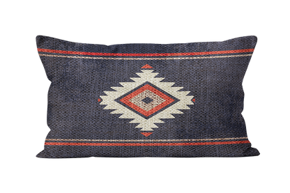 Coussin motif aztéque