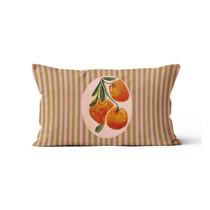 Coussin Motif Oranges