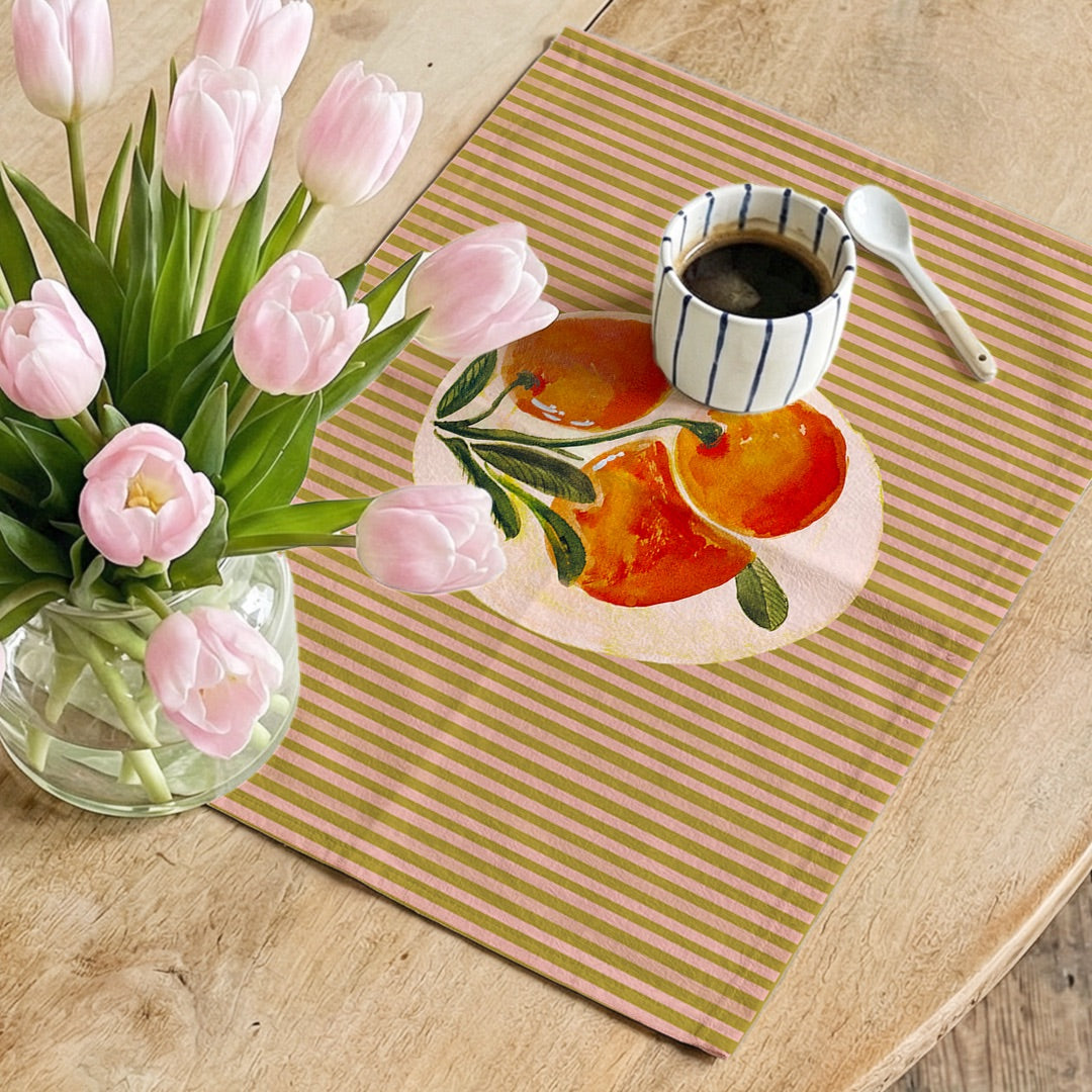 Set de Table Motif Oranges
