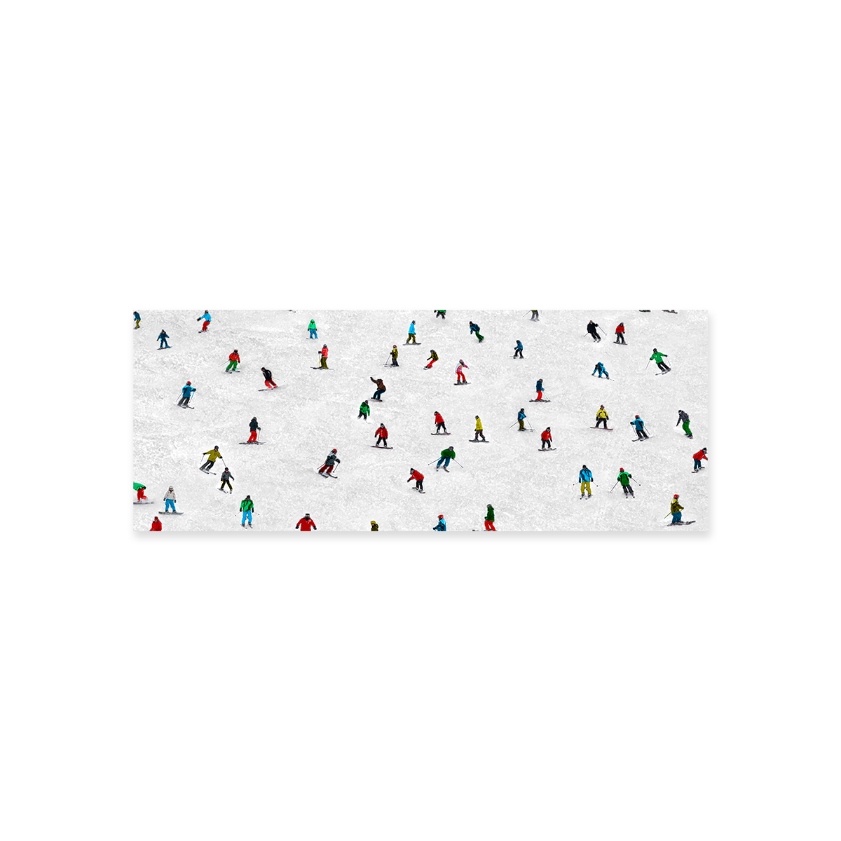Tableau skieurs
