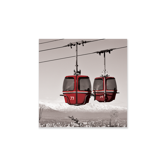 Tableau cabine de ski