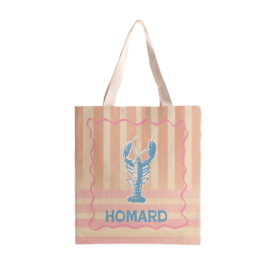 Tote bag Homard