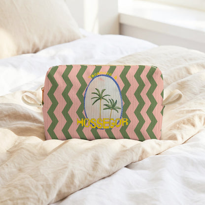 Trousse Personnalisable Palmiers Chevrons