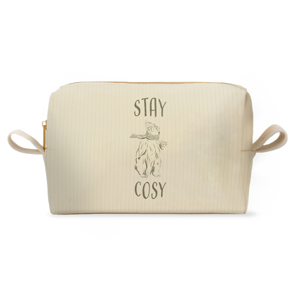 Trousse Stay Cosy, illustration avec le texte 'Stay Cosy'